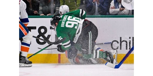 Mikko Rantanen suspenderet for første gang i sin NHL-karriere